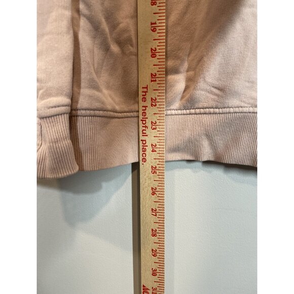 Last Brand Women's Size L Pale Pink Hoodie Sweatshirt Soft Casual Minimalist - Picture 6 of 6